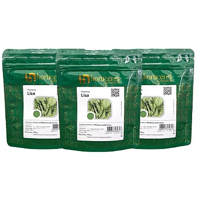 Sementes Mostarda Lisa da Flórida 300g Horticeres