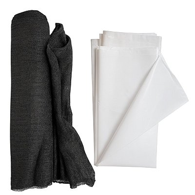 Tela Sombrite 50% 9x10 + Filme Leitoso 8x10 Orquidário