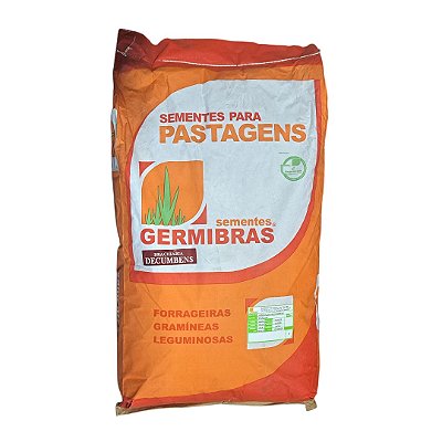 20kg Semente Brachiaria Decumbens CV50 Para Pastagem Alta Produção
