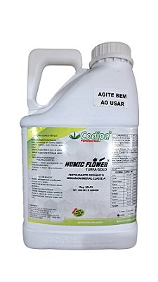 Fertilizante Codipa 5L Turfa Liquida Leonardita Adubo