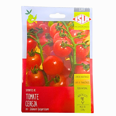 Sementes 2g Tomate Cereja Isla - Para Horta Sustentável