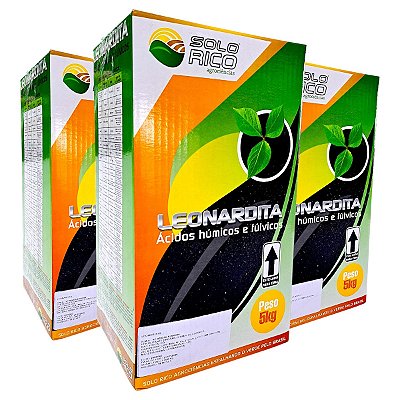 Caixa 15kg Adubo Leonardita Solúvel – Pastagem Mais Produtiva
