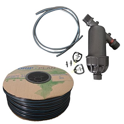Kit Gotejamento 16mm PN30 100m Irrigação Eficiente Na Horta