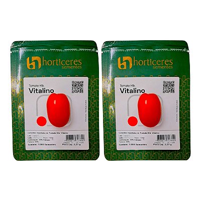 2000 Sementes de Tomate Híbrido Vitalino – Resistência e Alto Rendimento