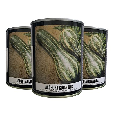 300g Sementes de Abóbora Goianinha Ideal Para Cultivo - Feltrin