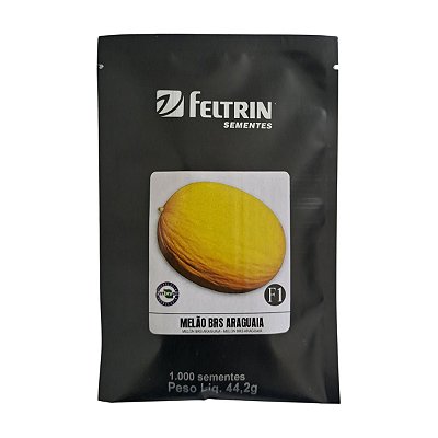 1000 und Sementes Melão BRS Araguaia Feltrin - Alta Germinação e Produtividade