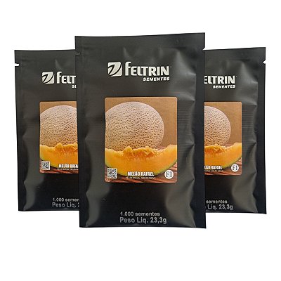 3000 Sementes de Melão Rafael Feltrin – Alta Produção e Frutos Doces e Uniformes
