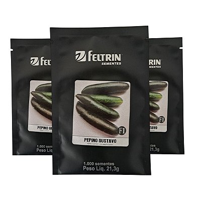 3000 Sementes Pepino Gustavo Feltrin – Alta e Rápida Produtividade