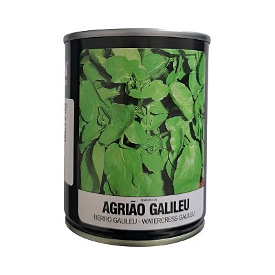 100g Sementes Agrião Galileu Feltrin - Ideal para Cultivo Comercial