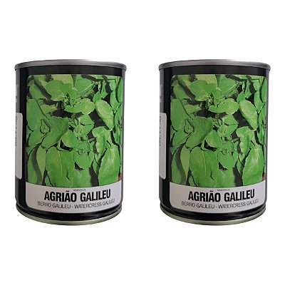 200g Sementes Agrião Galileu Feltrin - Ideal para Cultivo Comercial