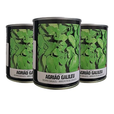 300g Sementes Agrião Galileu Feltrin - Ideal para Cultivo Comercial