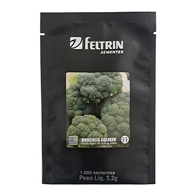 1000 Sementes de Brócolis Coliseu Híbrido Feltrin – Alta Produção