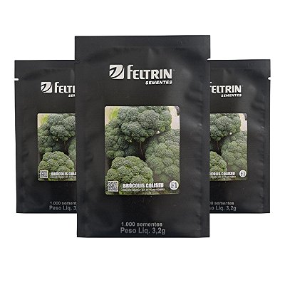 3000 Sementes de Brócolis Coliseu Híbrido Feltrin – Alta Produção