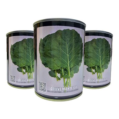 300g de Sementes de Couve Manteiga Feltrin - Folhas Largas e Macias