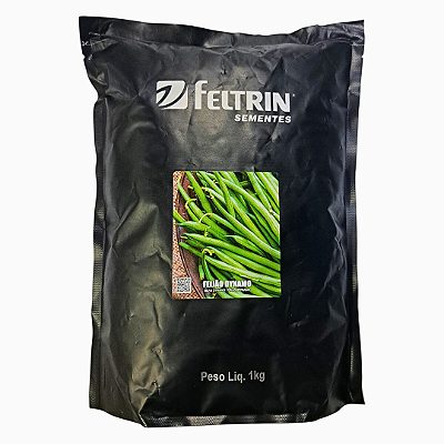 1kg Sementes Feijão Carioca Dynamo Feltrin com Alto Rendimento e Vigor
