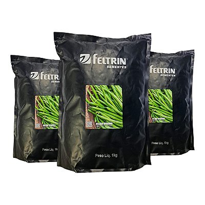 3kg Sementes Feijão Carioca Dynamo Feltrin com Alto Rendimento e Vigor