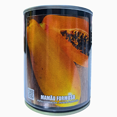 50g Sementes Mamão Formosa Feltrin – Formato Alongado e Polpa Alaranjada