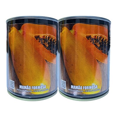 100g Sementes Mamão Formosa Feltrin – Formato Alongado e Polpa Alaranjada