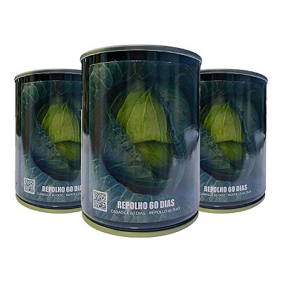 300g Sementes Repolho 60 Dias Feltrin - Para Produtores e Hortas