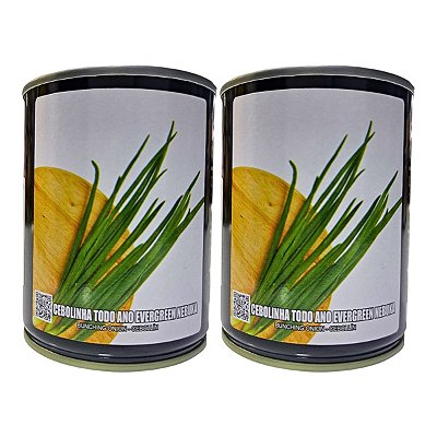 200g Sementes de Cebolinha Todo Ano Feltrin – Germinação acima de 95%