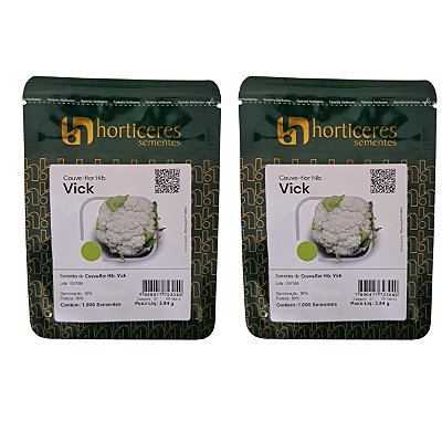 2.000 Sementes de Couve-Flor Híbrida Vick  - Horticeres