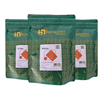 750g Sementes de Cenoura Brasília - Horticeres