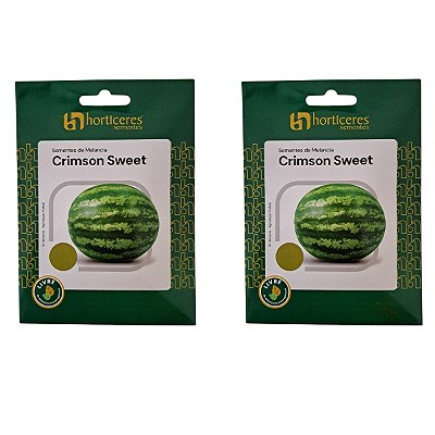 200g Sementes de Melancia Crimson Sweet - Horticeres