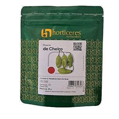 50g Sementes de Pimenta de Cheiro do Norte - Horticeres