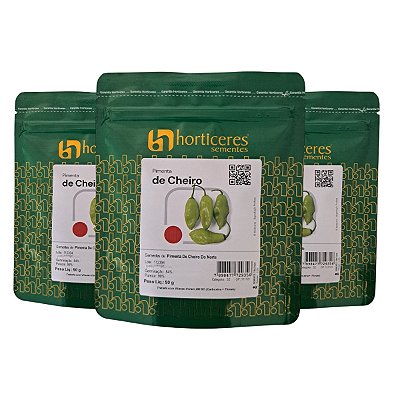 150g Sementes de Pimenta de Cheiro do Norte - Horticeres
