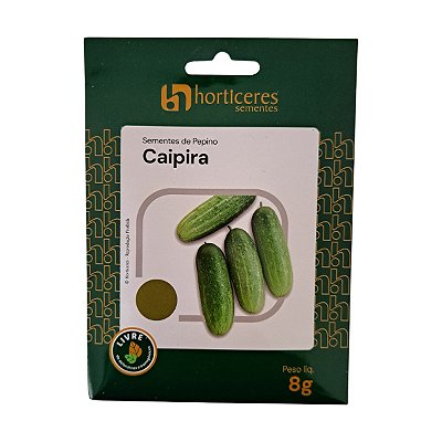 10g Sementes de Pepino Caipira - Horticeres