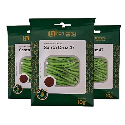 30g Sementes de Quiabo Santa Cruz Horticeres – Frutos Verdes e Brilhantes