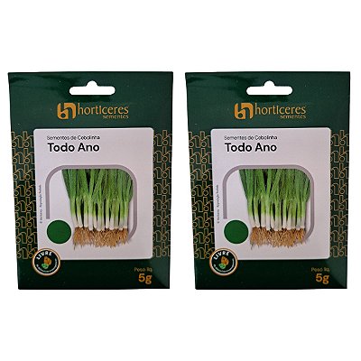 10g Sementes de Cebolinha Todo Ano Horticeres – Crescimento Rápido