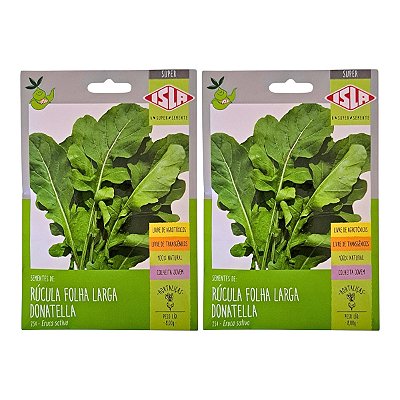 16g Sementes de Rúcula Donatella Folha Larga - Isla Sementes