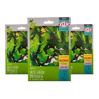 24g Sementes de Salsa Graúda Portuguesa - Isla Sementes