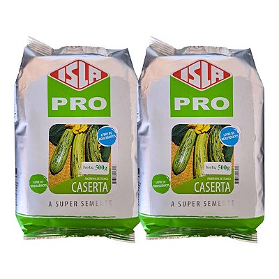 1kg Semente de Abobrinha de Tronco Caserta - Isla Sementes