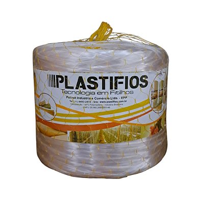 Fitilho Plástico Rosê 1000 Metros Para Amarração E Condução