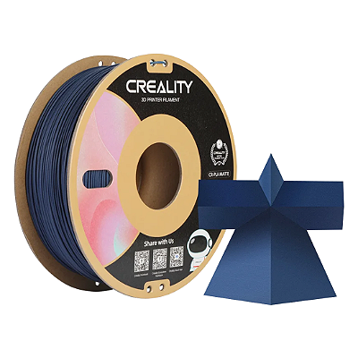 Filamento PLA Matte Azul Marinho 1,75mm Creality - 1 kg