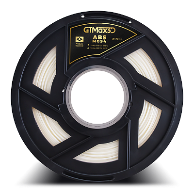 Filamento ABS Premium MG94 1.75mm GTMax3D - Natural