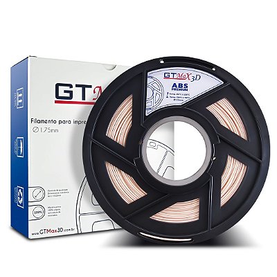 Filamento ABS Premium 1.75mm GTMax3D - Nude