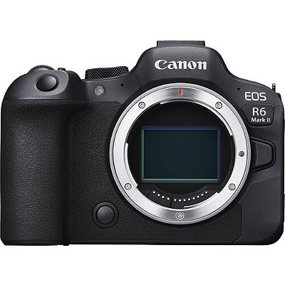Câmera Canon EOS R6 Mark II Mirrorless Corpo com Adaptador Canon Mount Adapter EF-EOS R