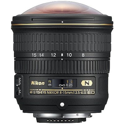 Lente Nikon AF-S Fisheye NIKKOR 8-15mm f/3.5-4.5E ED 