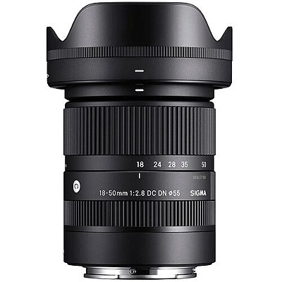 Lente Sigma 18-50mm f/2.8 DC DN Contemporary para câmeras Canon EOS Mirrorless encaixe RF