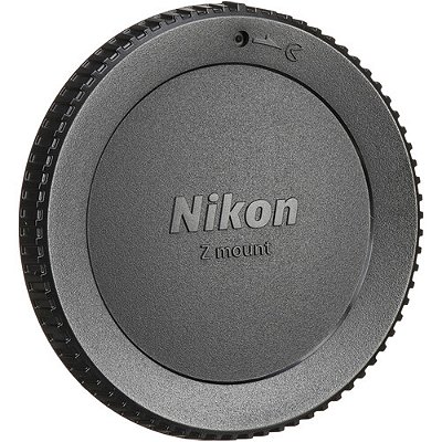Tampa Nikon BF-N1 Body Cap para câmeras Nikon Mirrorless:  Z 5 / Z 6 / Z 6 II / Z 7 / Z 7 II / Z 8 / Z 9 / Z 30 / Z 50 / Zfc