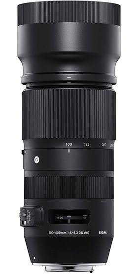 Lente Sigma 100-400mm f/5-6.3 DG DN OS Contemporary para Câmeras Sony E