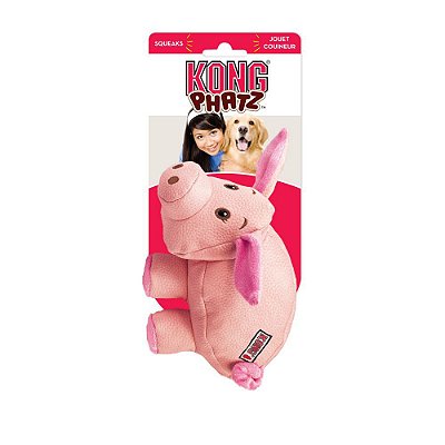 Brinquedo para Cães Kong Phatz Pig Medium (RPA23)