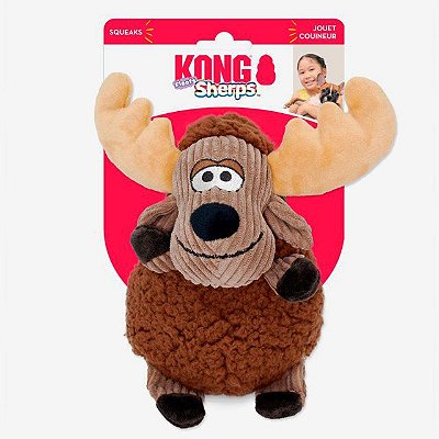 Brinquedo para Cães Kong Sherps Floofs Moose Medium