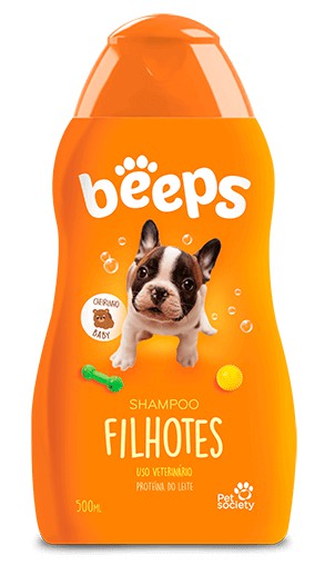 Shampoo para Cães Beeps Filhotes 500ml
