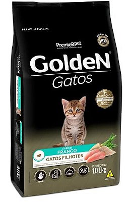 Ração para Gatos Golden Gatos Filhotes sabor Frango