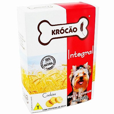 Biscoito Krocão Integral Cookies 200G