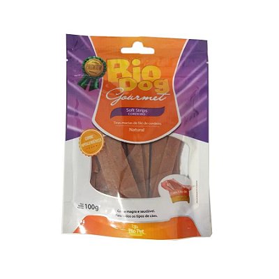 BioDog Gourmet Soft Strips Cordeiro 100g